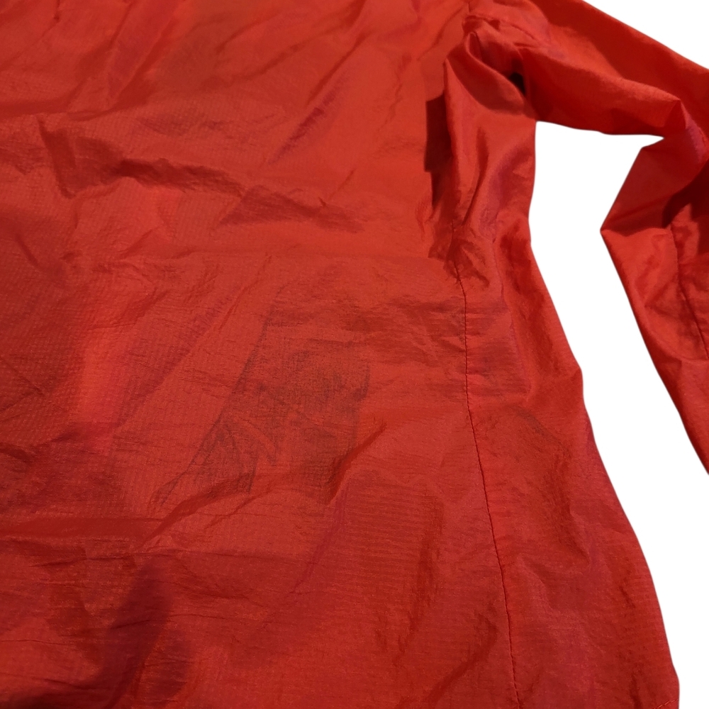 Patagonia Women's Red Full Zip Windbreaker Jacket Size XS - Staining-See Photo - Picture 15 of 15